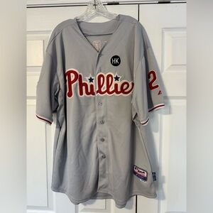 Phillies jersey, Jayson Werth #28, 2009 World Series with HK badge